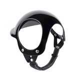 Size L Black Pet Safety Helmet - Stylish Protective Headgear for Dogs V888-ELOSUNG17322