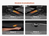 Retractable Cargo Cover, Upgraded Carbon Fiber Texture Trunk Cover, Anti-Peeping Luggage Privacy V952-YCKSSSHCGYCK0ZFO1001V0