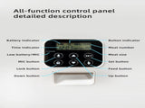 YES4PETS 5.6L Visible Automatic Digital Pet Dog Cat Feeder Food Bowl Dispenser V278-PF-129-FEEDER-6009-0799