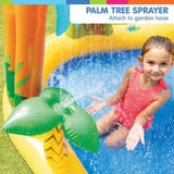 Intex 57444 Dinosaur Play Centre Kids Inflatable Pool with Water Slide 57444NP