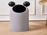 Trash Can Inclined Opening Large Capacity Modern Look Thickened Garbage Bin for Kitchen Bathroom V1294-YM0521-3117220287512