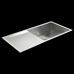 960x450mm Handmade Stainless Steel Undermount / Topmount Kitchen Sink with Waste V63-770045