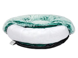 PaWz Pet Bed Cat Dog Donut Nest Calming L Teal Large PT1035-L-TL