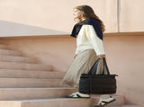 Tote Bag for Women, Lightweight Puffy Tote Bag with Compartments Shoulder Bag Handbag for Travel, V1258-DP02-F-1