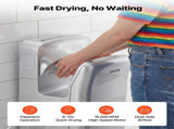 Vertical Hand Dryer, Hand Dryers with HEPA Filter, 19000 RPM High-Speed Motor, Dual-Side Airflow, V952-LSGSJYSSL000XWV3I001V3