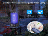 Bug Zapper for Indoor Outdoor, Rechargeable Mosquito Zapper with 3600V High Powered, Electric Pest V1192-AZ-W-16873