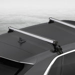 Universal Car Roof Racks Pod Aluminium Cross Bars Brackets 145cm Silver CAR-RFBAR-5702-135-SI