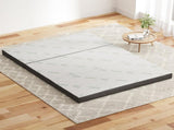Giselle Bedding Foldable Mattress Folding Foam Double Bamboo FOAM-MFM-TRIO-BAM-BK-D