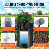 DWC Hydroponics Grow System Deep Water Culture with Top Drip 4 Buckets V952-SSSPXT4T8INKT37WZV3