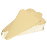 300pcs Triangular Mousse Cake Boards Cupcake Base Dessert Display Tray Cardboard Decoration Tools V1294-YM0901-3118200119411