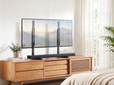 Artiss Universal TV Stand for 24-86 inch TVs LED Screen Table Top Desktop Mount TV-MOUN-3004-BK