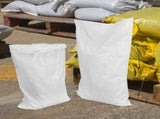 Masteelf 20 Pcs Waterproof Sandbags Flood Control Sandbags 93.00X54.00X0.10CM White V1369-AZ3-W-17183