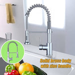 Basin Mixer Tap Faucet w/Extend -Kitchen Laundry Sink V63-827231