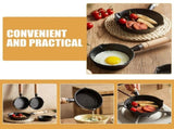 Cast Iron Fry Pans Kitchen Small Pot Butter Melting Pot Pot with Spout Metal Sauce Pot with Handle V1369-AZ3-W-20507