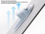 Diatoearth Bath Mat Quick Drying Non Slip Super Absorbent for Bathroom Shower, 40x30 cm White V1237-ZY-924-303