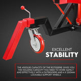 Car Rotisserie Hydraulic Auto Body Frame Boat Repair Restoration 4500LBS V379-CAROTISR450001