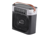 Personal Evaporative Air Cooler with 600ml Water Tank USB 7 Color Light 3 Speeds Air Cooler V1294-YM0901-3113230246512