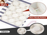 Silicone Jumbo Muffin Pan 6 Cups & Silicone Muffin Pan Regular Size 12 Cups V1258-DP02-C-32