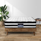 Giselle Bedding 34cm Mattress Euro Top Pocket Spring King Single MATTRESS-0908-KS