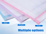 3Pcs Project Bag, 17.713 inch A3 Waterproof Mesh Zipper Bag Craft Storage Bag with Handles for V1369-AZ3-W-15724
