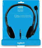 Logitech H111 Strereo Headset 2-Year Limited V1202-V2-SPLT-H111