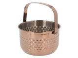 Wine Bucket Double Layer Stainless Steel Insulated Ice Wine Bucket for KTV Bar Dinner Party Rose V1294-YM0703-3118230042511