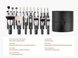 34-Piece Makeup Brush Set, Professional Brushes Kit for Foundation Blending Eyeshadow Concealer V952-HZSTZHZSTZDWX383D001V0