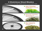 Bud Leaf Bowl Trimmer, 335 mm Manual Bud Trimmer, with Sharp Stainless Steel Blades, Visual Cutting, V952-SDKSCJ13YCSDM3MZQ001V0