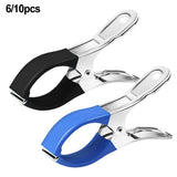 6/30Pcs Pool Covers Stainless Steel Pool Cover Clamps For Above Ground Swimming Pool Wind Guard V1189-WXFWAL-20260319-00135