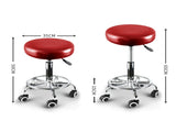 Levede 4x Salon Stool Swivel Barber Stools T4498-BGX4
