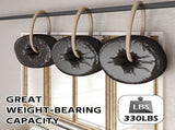 Sliding Barn Door Hardware Kit Heavy Duty Rust Resistant Single Door 3M V178-66897
