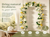 Spring Butterfly Style A Lemon Vine Wall Hanging Decor Set of 2 V1221-XM-LB1024-ZS20