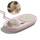 Intelligent Mug Warmer Coaster 55 Degrees Celsius Constant Temperature Cup Heating Mat Pad for V1294-YM0626-3113220306812