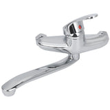 Wall Mounted Kitchen Sink Faucet Hot Cold Water Mixer Tap Double Holes V1294-YM0901-JY18133