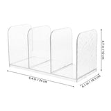 Transparent Pet File Stand for Desktop Storage and Office Document Organization V1369-AZ3-W-17040