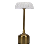 Cordless Table Lamp Rechargeable 3000mAh Nordic Retro LED Night Light Bedside Lamp for Living Room V1294-YM0901-3119250078611