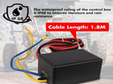 4500lb Electric Winch 12V Synthetic Rope Wireless RemoteX2 Boat Winch ATV Winch Kit Boat Winch UTV V211-AUEB-ZEEW004K