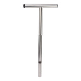 Soil Sampler Probe 304 Stainless Steel Protable T Handle Soil Sampling Tool for Farm Garden Lawn V1294-YM0703-3111230123312