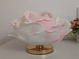 Pink and White Elegant Lotus Flower Table Lamp - Decorative Bedside Night Light for Bedroom Ambiance V888-ELOSUNG27279