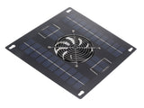 Solar Powered Exhaust Fan Monocrystalline Solar Panel Fan Kit for Chicken Coop Greenhouse Hut V1294-YM0716-3114220059311
