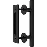 Sliding Door Handle Black Door Handle Modern Barn Door Handle V1188-MS-227-2473