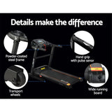 Everfit Treadmill Electric Home Gym Fitness Exercise Machine Foldable 400mm TMILL-MIG41-SIM
