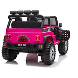 Jeep Off Road Inspired Ride On Car Kids Fairyland Adventure Pink V580-JEEPOZ617
