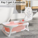 Baby Bath Tub Foldable, Pink White V178-28231