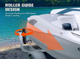 Boat Trailer Guide, 20.5 Adjustable Design Trailer Guide Poles, 2PCS Rustproof Steel Trailer Guide V952-CTCDGLXLX000D34WRV0