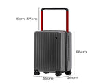 Slimbridge 26" Luggage Wide Handle Hard Case Grey LG1016-26-DG