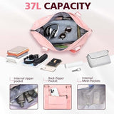 Travel Duffle Bag with Trolley Sleeve, Weekender Overnight and Gym Bag for Carry On Travel, Hospital V1189-LC-AMZ-00113