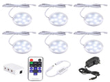 Dimmable LED Under Cabinet Lighting, Counter Showcase Kitchen Lighting Fixtures with 12V Plug in V1171-CC-BDPBFD006