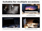2X Monitor Light Bar, LED Desk Lamp Dimmable Computer Lamp Eye-Caring Lamp USB Reading Light V1192-AZ-W-22470