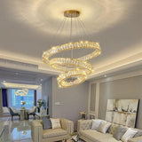 BAMDECOR C3313/3 Modern Crystal Chandeliers Lighting Contemporary Round Chandelier Lighting V255-BAM-C3313-3-040608